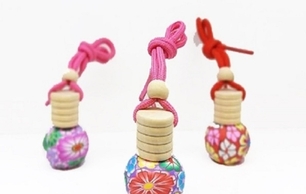 ظرف عطر آویز پنج گرمی سرامیکی Five gram ceramic hanging perfume container