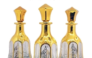 ظرف عطر آر سی آر تاجور طلاکوب  RCR Tajur Taakoob perfume container
