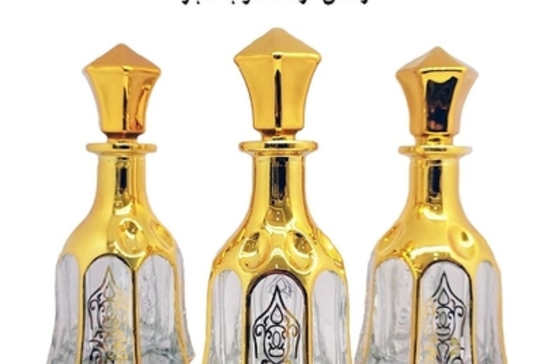 ظرف عطر آر سی آر تاجور طلاکوب  RCR Tajur Taakoob perfume container