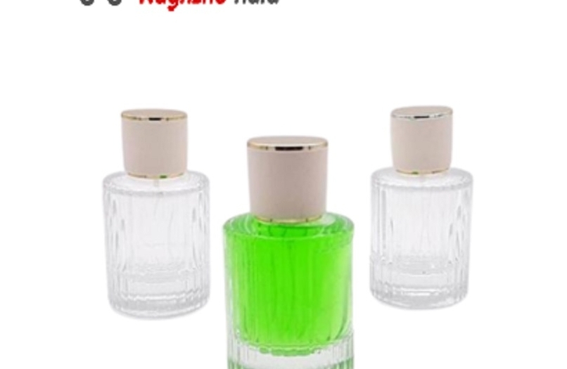 ظرف عطر اسپری 50 گرمی استوانه کلویی 50 gram perfume spray container, cylindrical cylinder