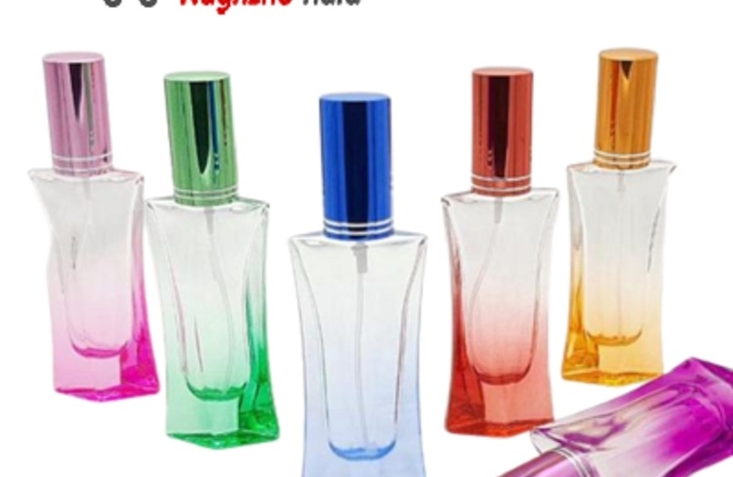 ظرف عطر اسپری درس رنگی 20 گرمی 20 gram colored spray perfume container