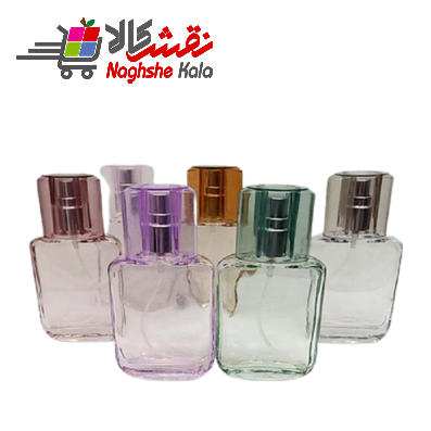  ظرف عطراسپری تخت 25گرمی