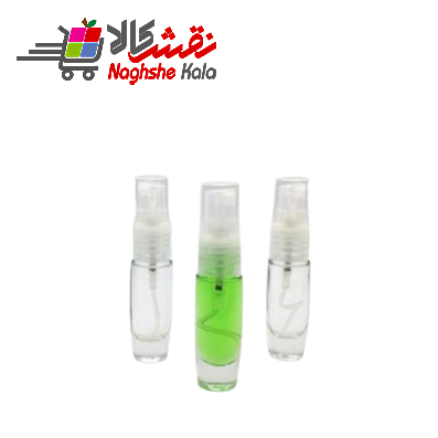 ظرف عطراسپری 10گرمی بارالن ایتالیا استوانه ای (درب پلاستیکی)