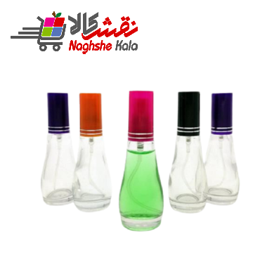 ظرف عطراسپری اسمارت شفاف پمپ پلاستیکی15گرمی