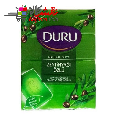 صابون شستشو دورو مدل Olive Oil وزن 600 گرم بسته 4 عددی