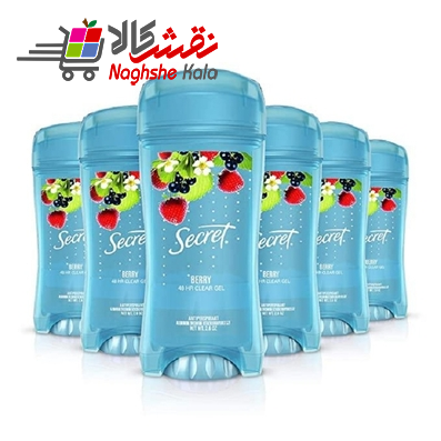 ژل شفاف ضد تعریق زنانه سکرت مدل Berry وزن 73 گرم