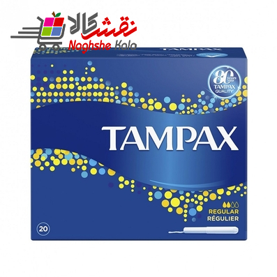 تامپون تامپکس مدل Regular بسته 20 عددی