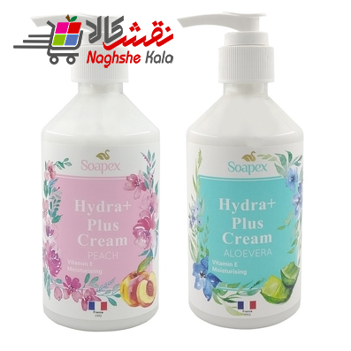کرم آبرسان سوپکس مدل هلو و آلوئه ورا حجم 250 میلی لیتر مجموعه 2 عددی