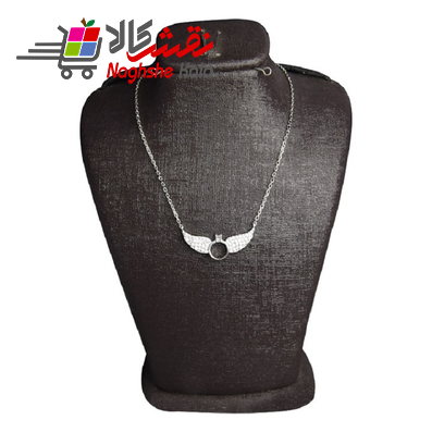 گردنبند نقره زنانه مدل بال فرشته کد A1016
