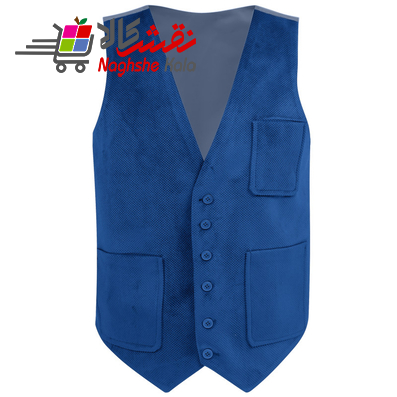 جلیقه مردانه رنگ آبی