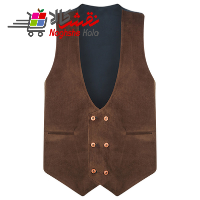 جلیقه مردانه مدل جودونرنگ شتری