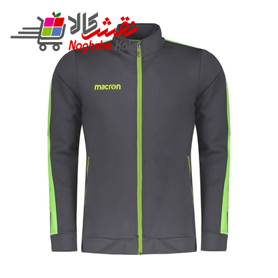 سویشرت ورزشی مردانه مکرون مدل اسکا رنگ نوک مدادی