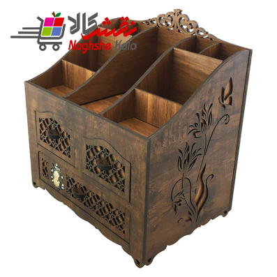 جعبه جواهرات چوبی مدل J1