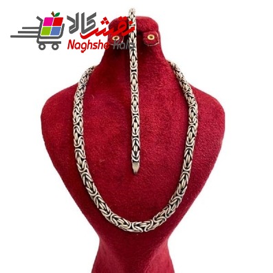 نیم ست نقره مردانه