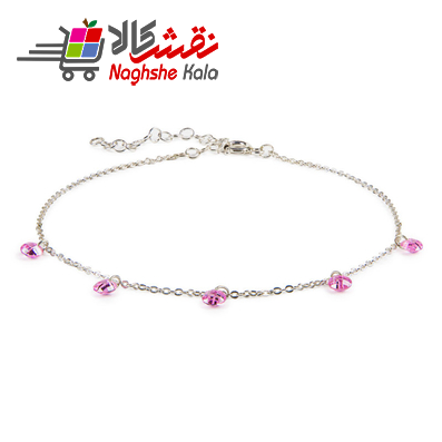 پابند نقره زنانه ریسه گالری