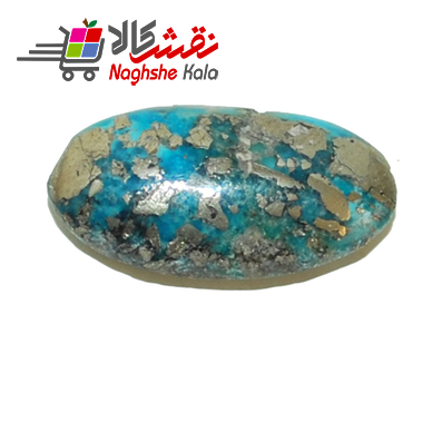 نگین فیروزه معدنی کد 71 (سنگ فیروزه)