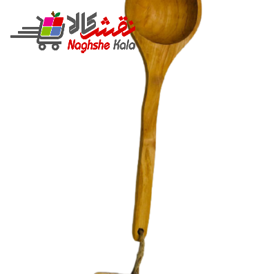 ملاقه چوبی آشپزخانه